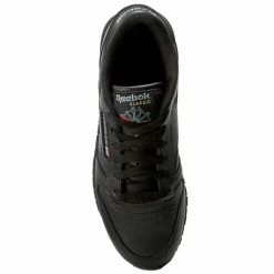 Sneakers Shoes Reebok - Cl Lthr 3912 Black Black -Reebok Shop 0000198787738 reebok 3912 black kc 04