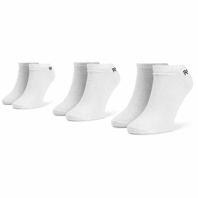 3 Pairs Of Unisex High Socks Reebok - Act Core Low Cut Sock 3p FL5224 White White 3 3 Pairs Of Unisex High Socks Reebok - Act Core Low Cut Sock 3p FL5224 White White