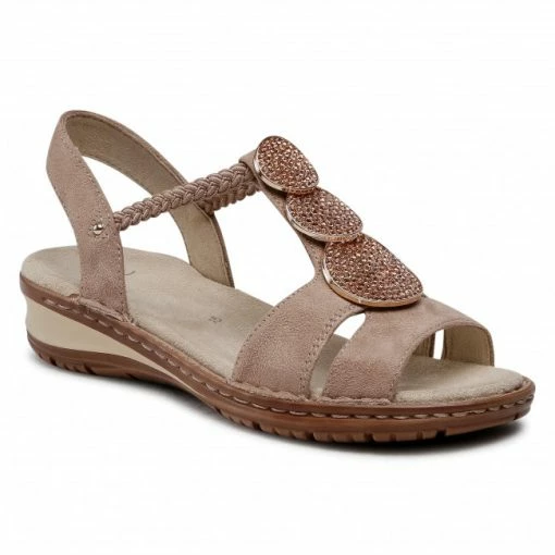 Wedges Sandals ARA - 12-27239-79 Camel Beige -Reebok Shop 0000208343602 01 rz