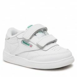 Unisex Footwear Reebok - Club C 2V GZ5272 White/Glegrn/Vecblu White