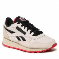 Unisex Footwear Reebok - La Casa De Papel Classic Leather GX9443 Moowht/Pebble/Vecred Beige