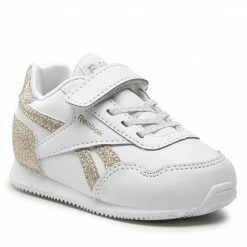 Velcro Footwear Reebok - Royal Cl Jog 3.0 1 GW3731 Ftwwht/Ftwwht/Goldmt White